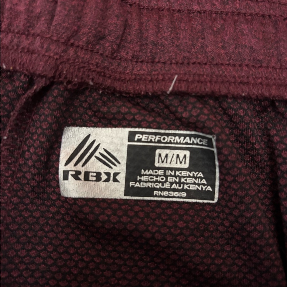 Men’s 2pairs: Black and Maroon Athletic Shorts Medium - Picture 9 of 12